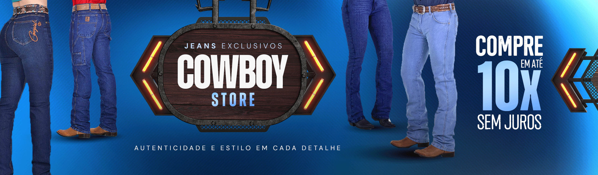 Calça Jeans Cowboy Store