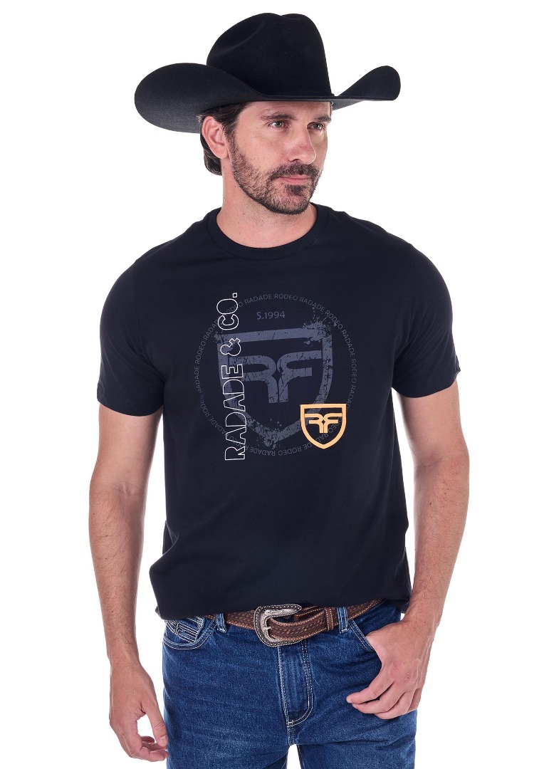 Camiseta Radade Silk cor Preto - 2040