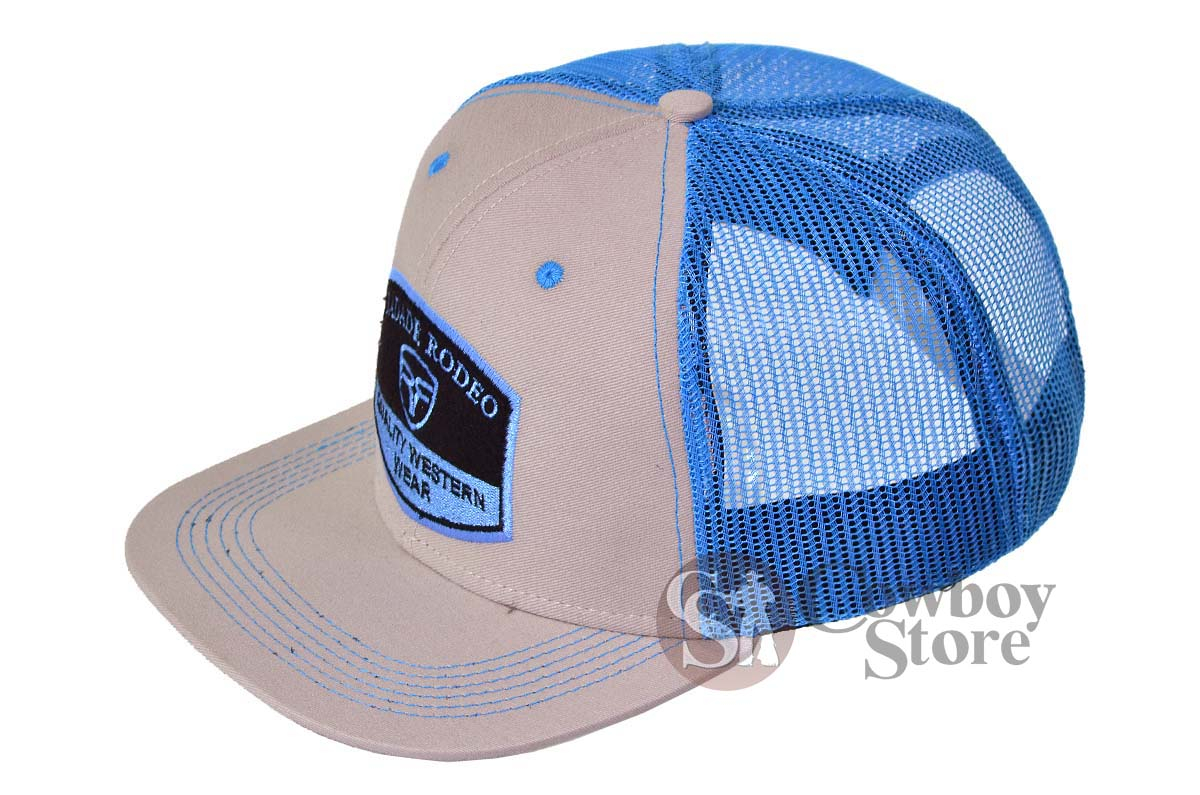 Boné Radade cor Bege com tela Azul - 8154