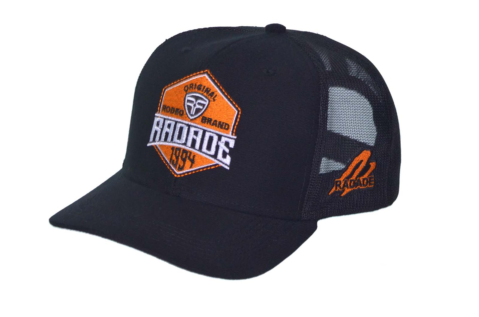 Boné Radade cor Preto com tela Vinho- 8198