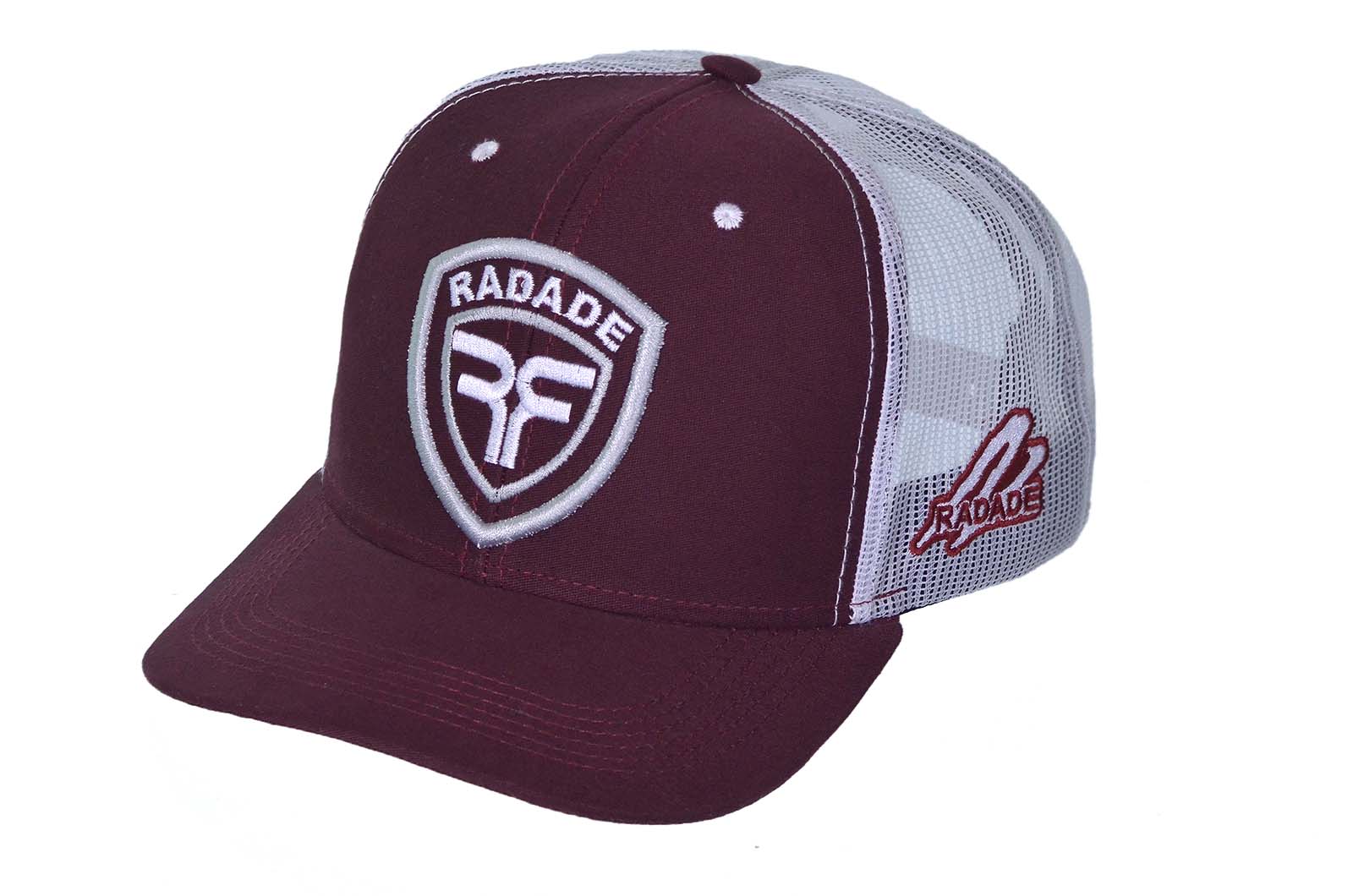 Boné Radade cor Vinho com tela Branca - 8216