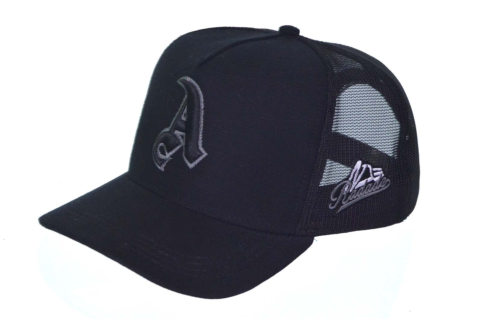 Boné Radade cor Preto com tela Pretra - 8218