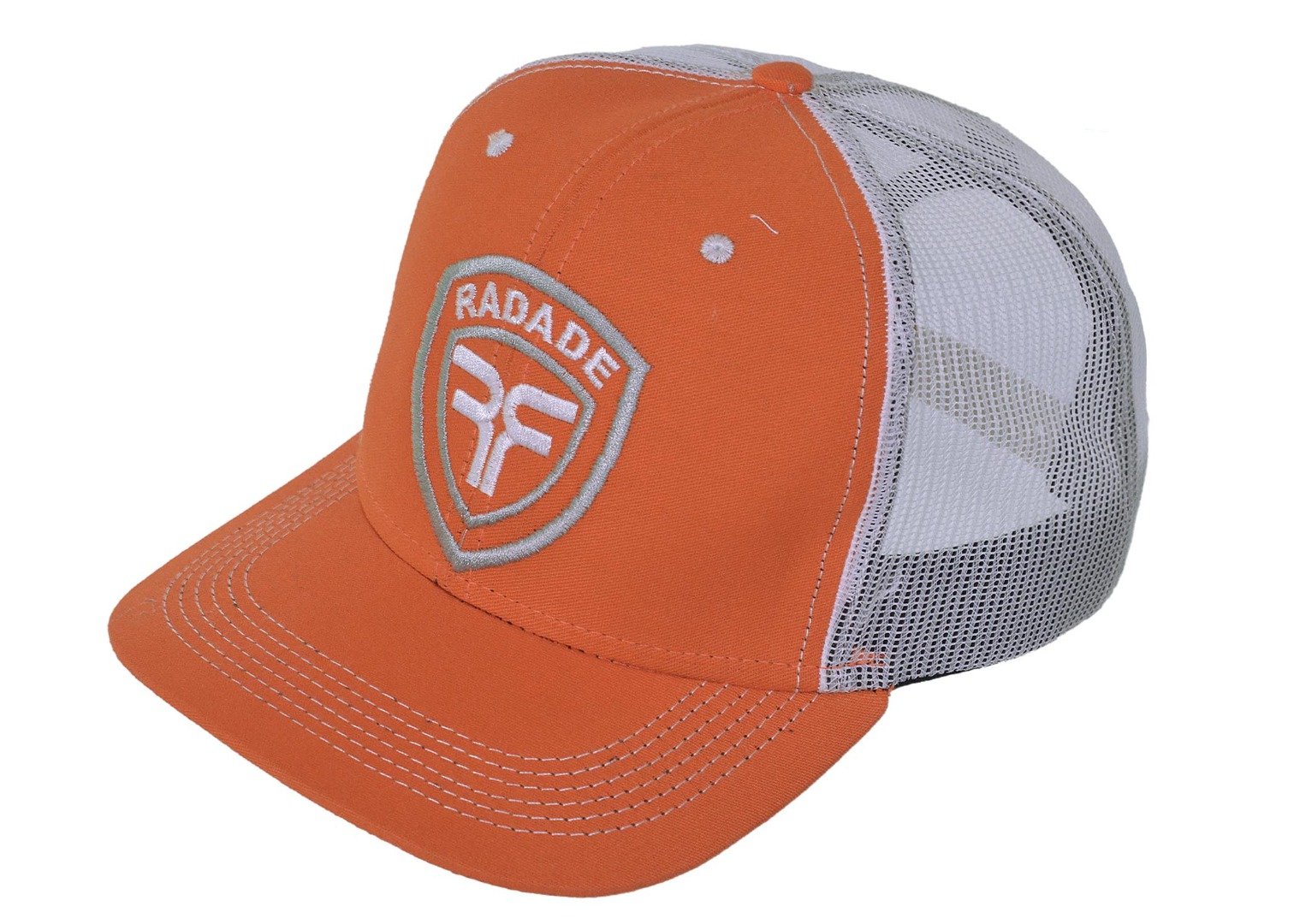 Boné Radade cor Laranja com tela Cinza - 8239