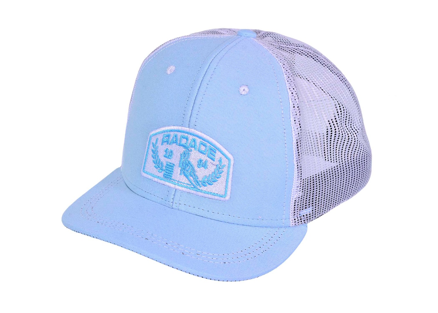 Boné Radade Infantil cor Azul Claro com lateral em Tela de Nylon Branco - 8271