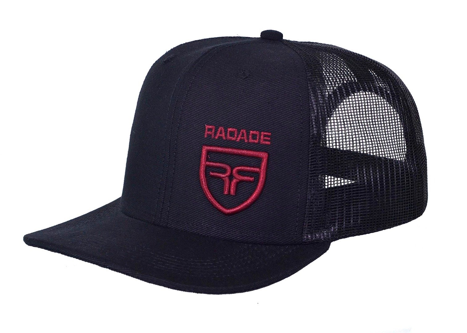 Boné Radade cor preto com lateral em tela preto - 8280