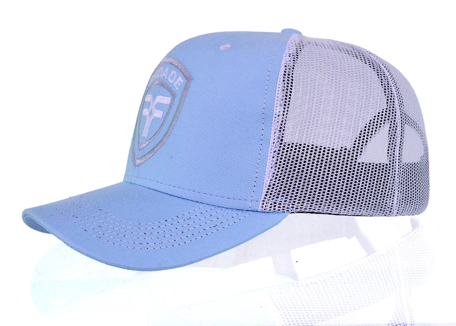 Boné Radade Azul Claro com Tela Branca - 8301