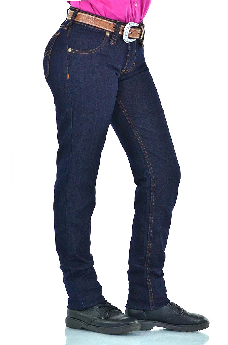 Calça Feminina Infantil Cowboy ST - CI Lycra Azul