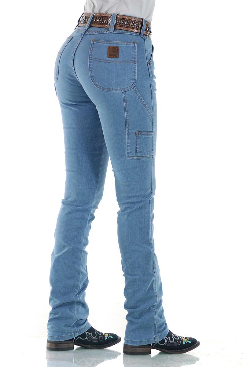 Calça Jeans Feminina Cowboy St Carpinteira Delave