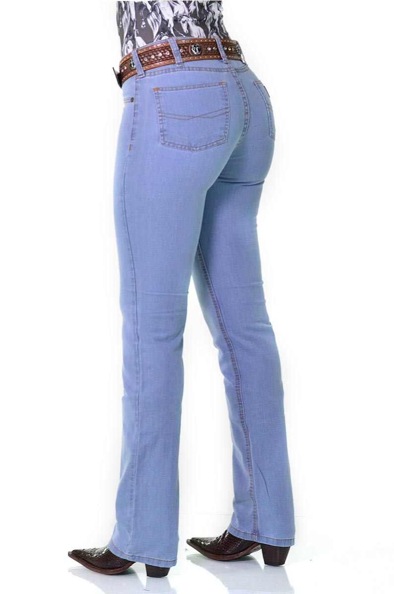 Calça Jeans Feminina Cowboy ST Delavé