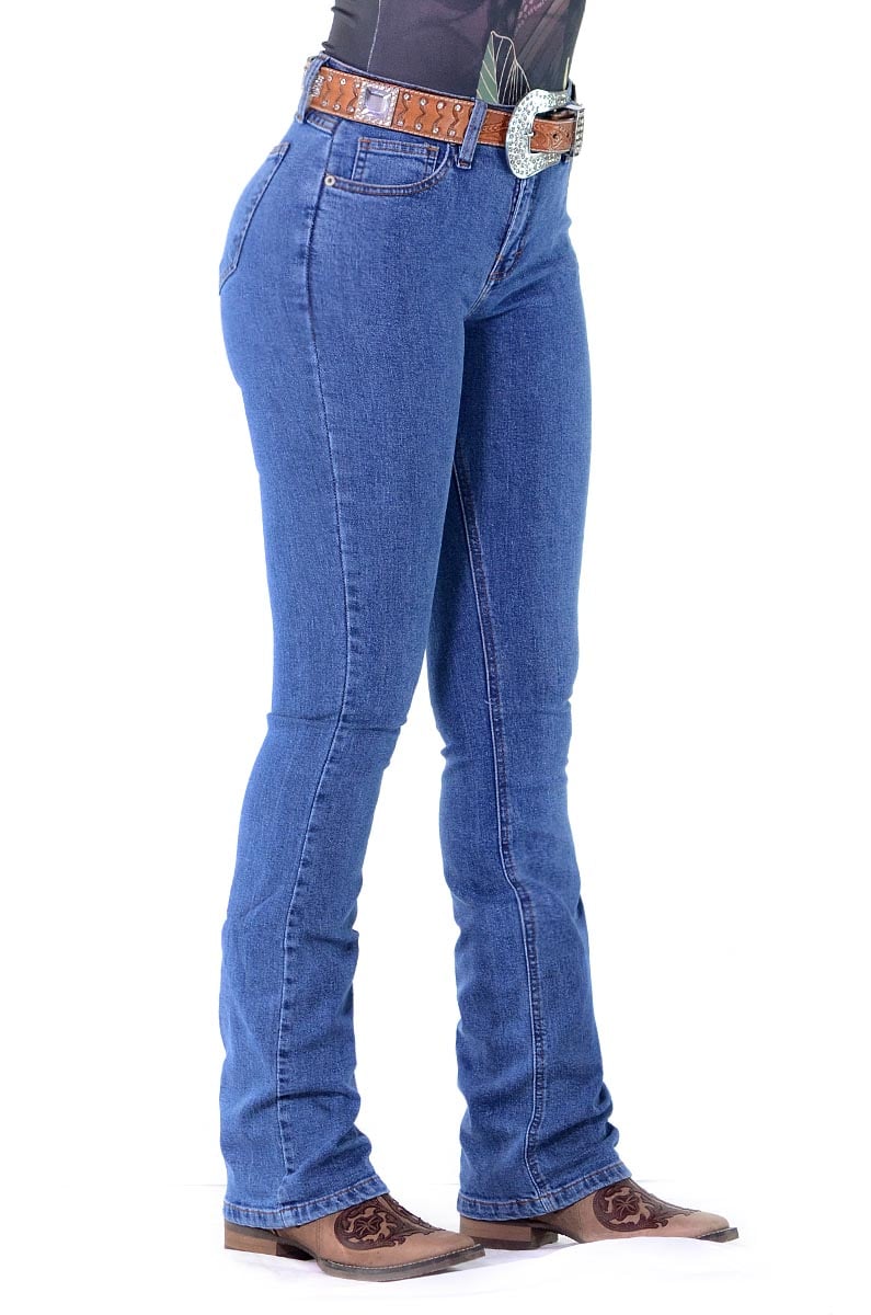 Calça Jeans Feminina Radade CF Lycra Dirty Tall