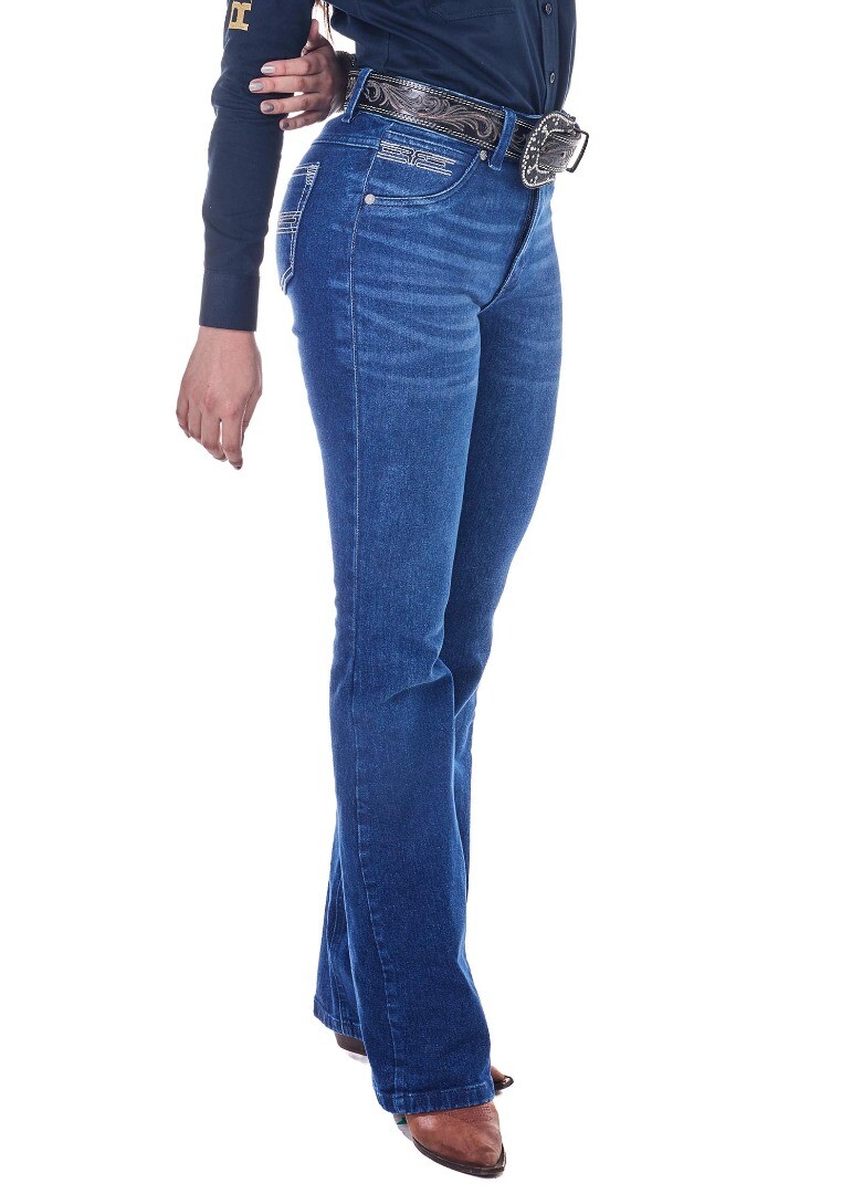Calça Jeans Feminina Radade Lycra Double R