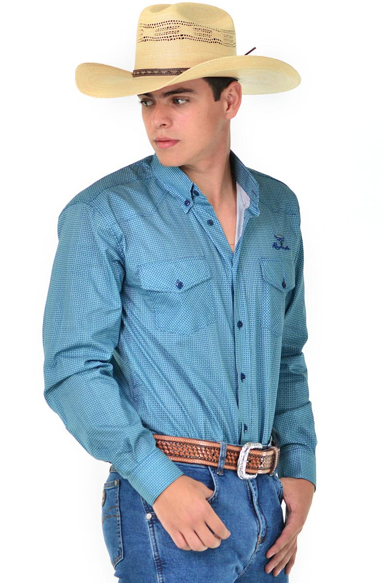 Camisa Radade Manga Longa Xadrez Fifty Azul - 0759