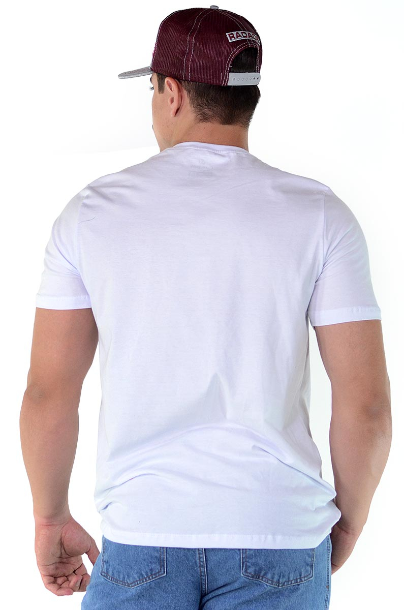 Camiseta Cowboy St Silk Branca - 1141
