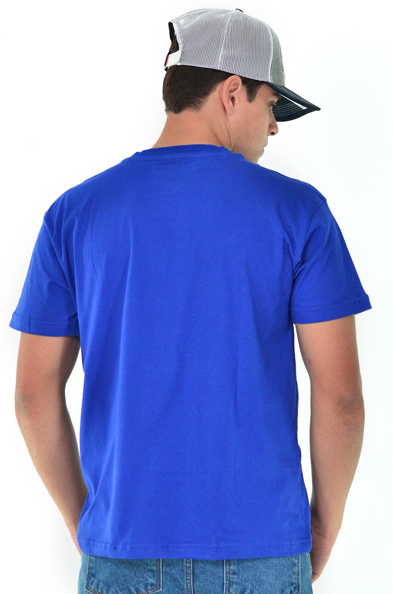 Camiseta Radade Bordada Azul - 0772