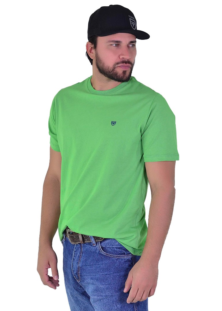 Camiseta Radade Bordada cor Verde - 1987