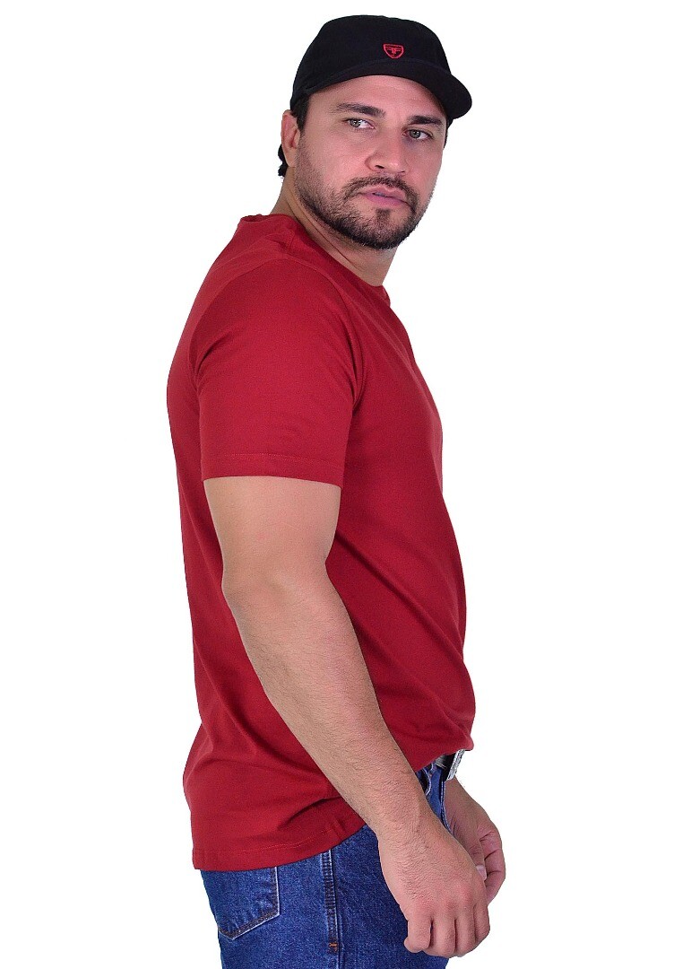 Camiseta Radade Bordada cor Vinho - 2021