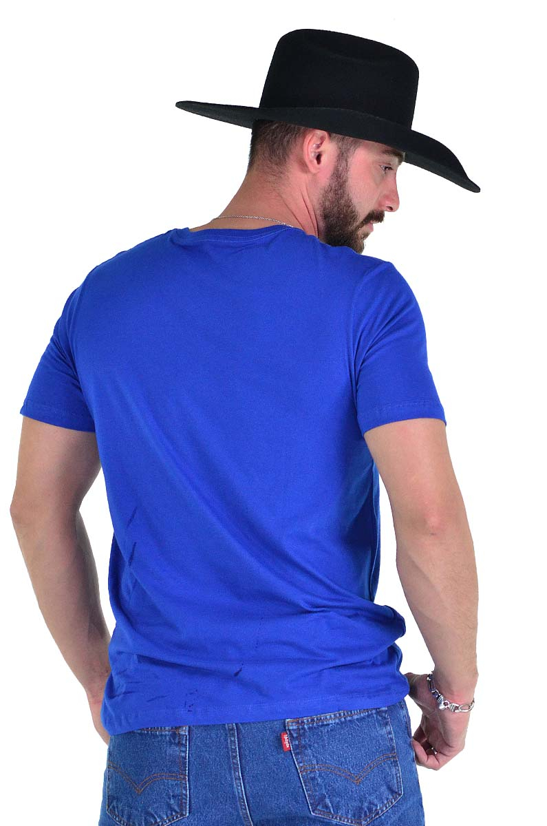 Camiseta Radade Bordada Royal - 1384