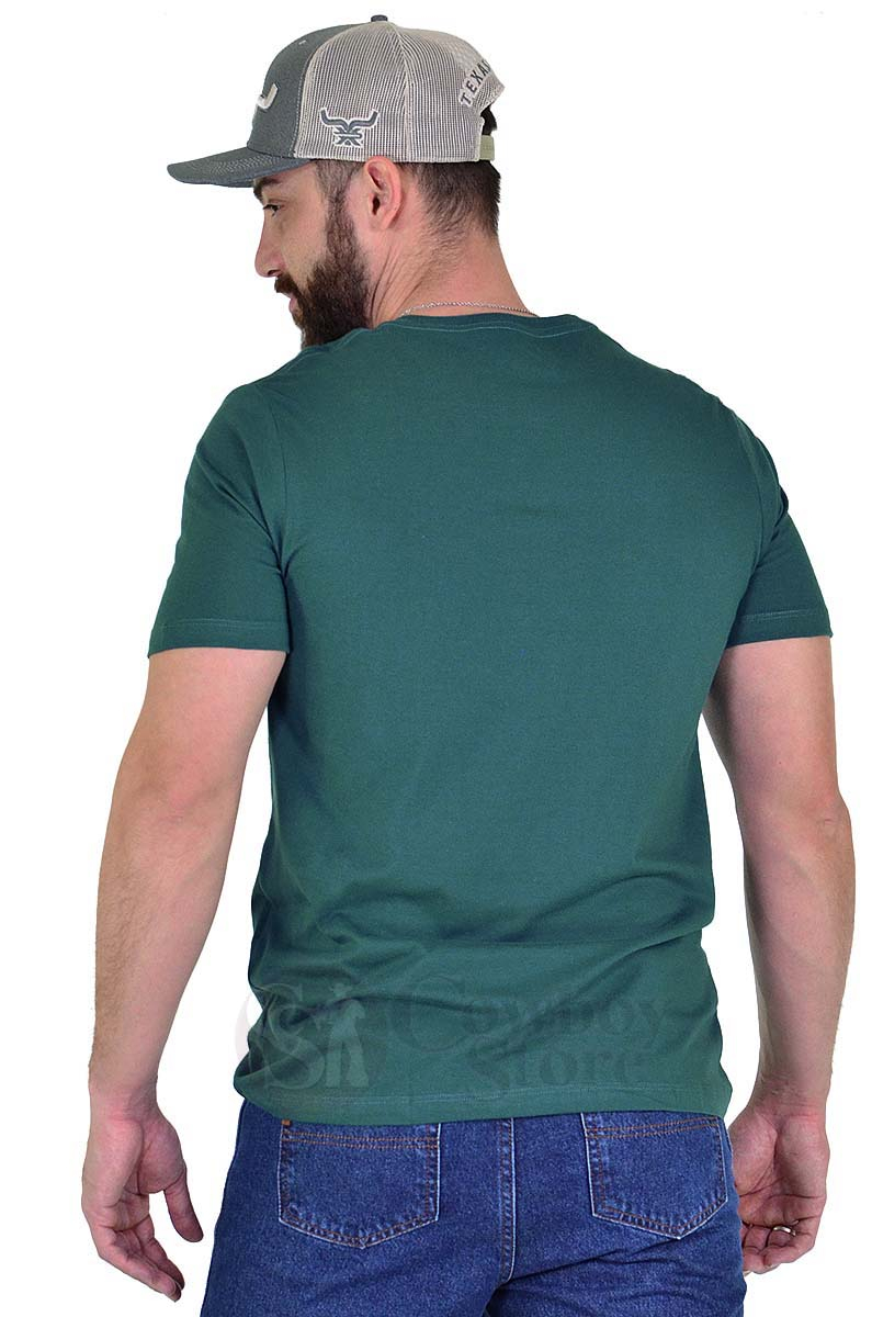 Camiseta Radade Bordada Verde - 1398