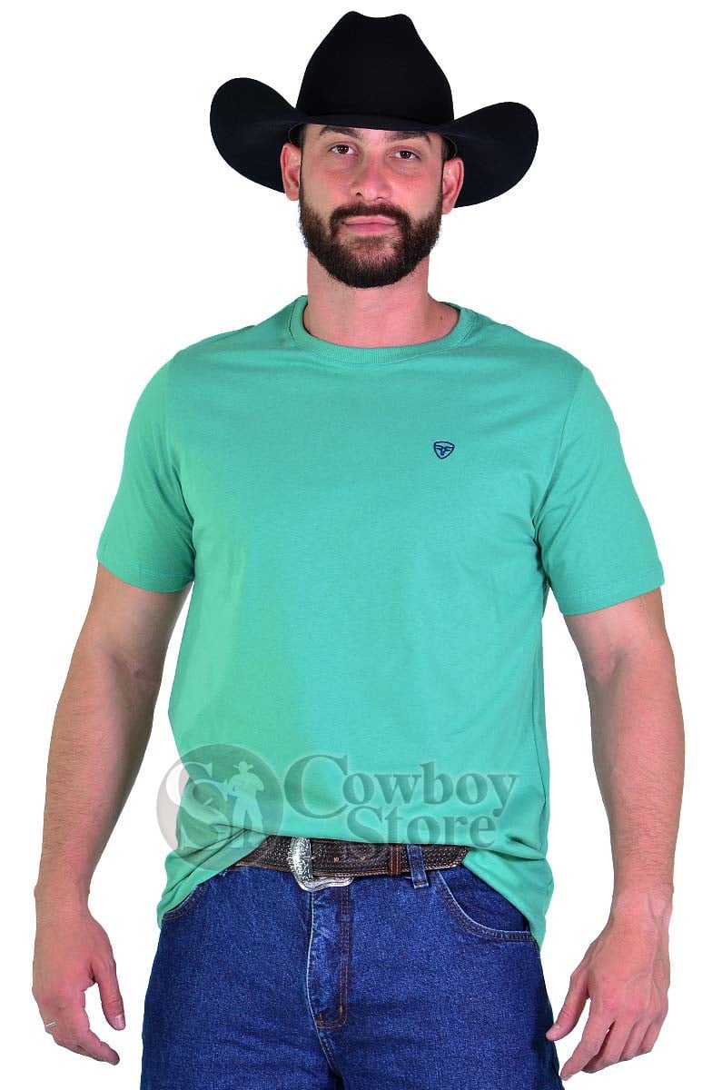 Camiseta Radade Bordada Verde - 1464