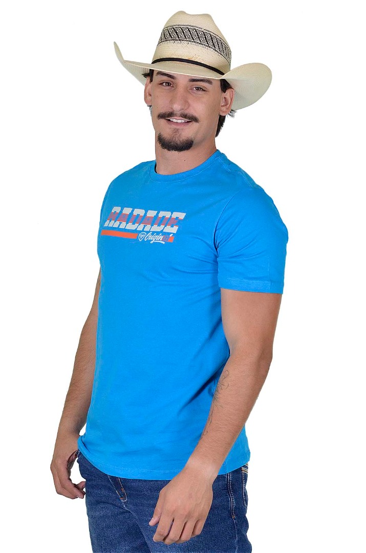 Camiseta Radade Silk cor Azul - 1634