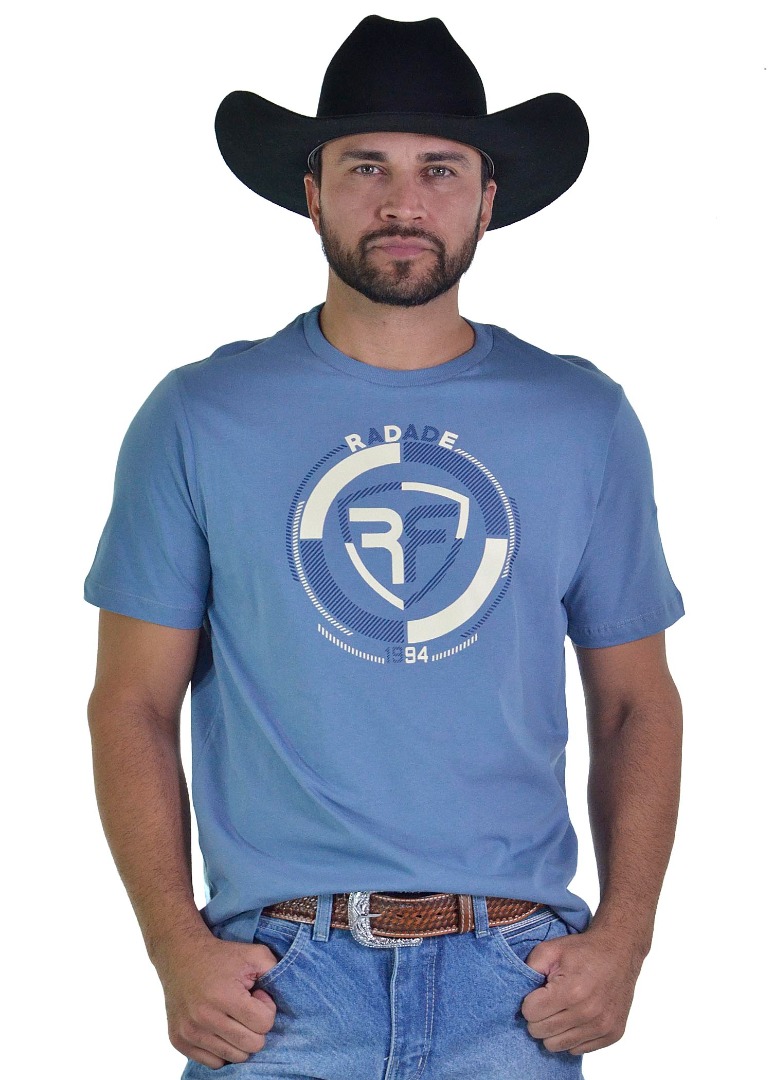 Camiseta Radade Silk cor Azul - 1748