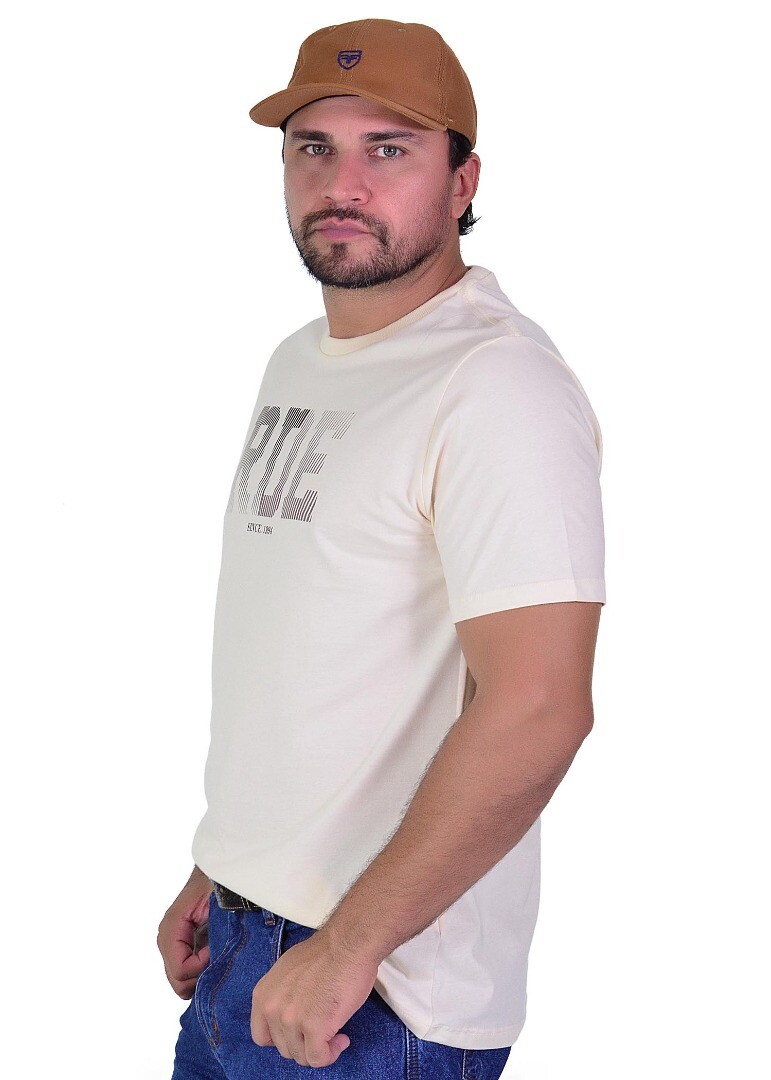 Camiseta Radade Silk cor Bege - 2166