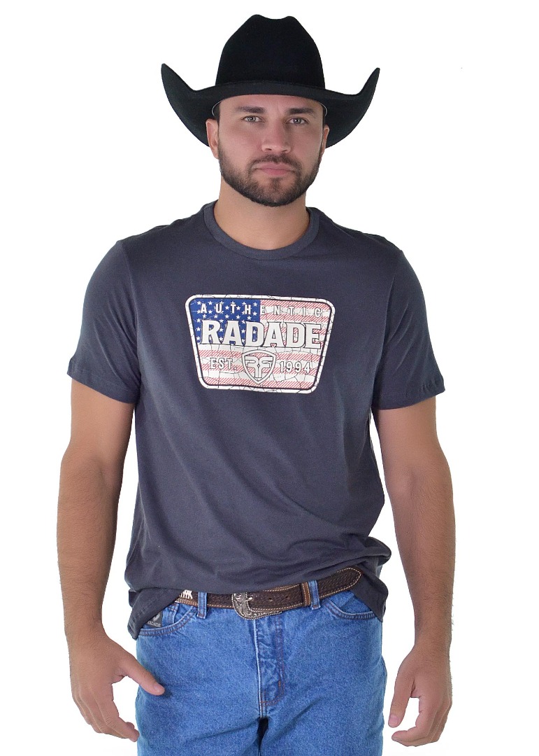Camiseta Radade Silk cor Chumbo - 1742