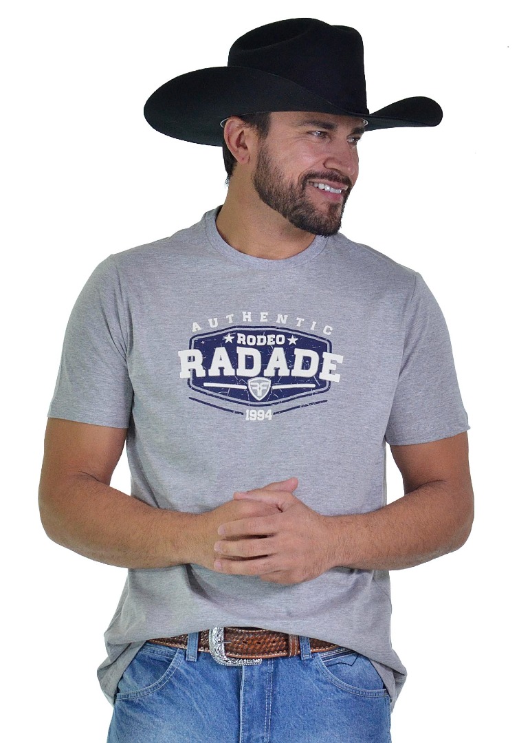 Camiseta Radade Silk cor Cinza - 1749