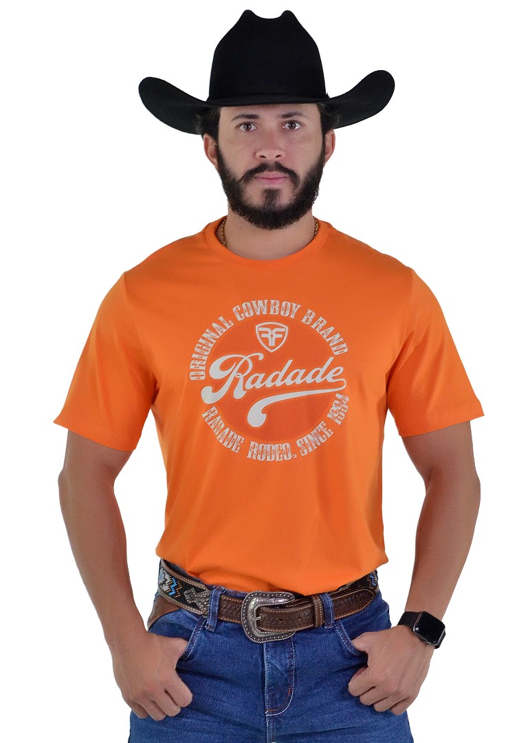 Camiseta Radade Silk cor Laranja - 1785