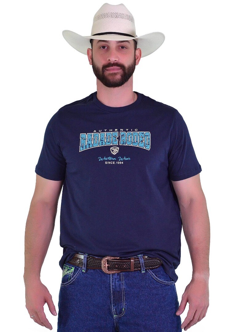 Camiseta Radade Silk cor Marinho - 1943
