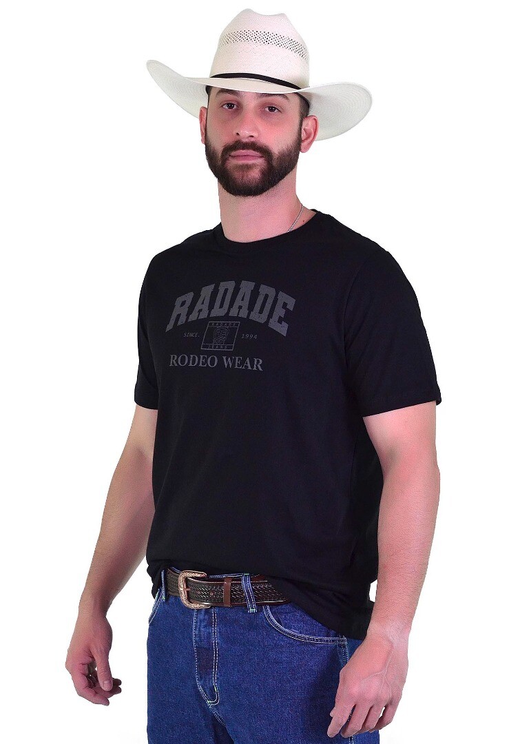 Camiseta Radade Silk cor Preta - 1945