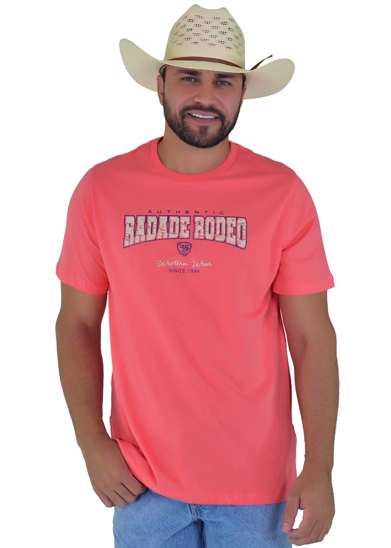 Camiseta Radade Silk cor Salmão - 1822