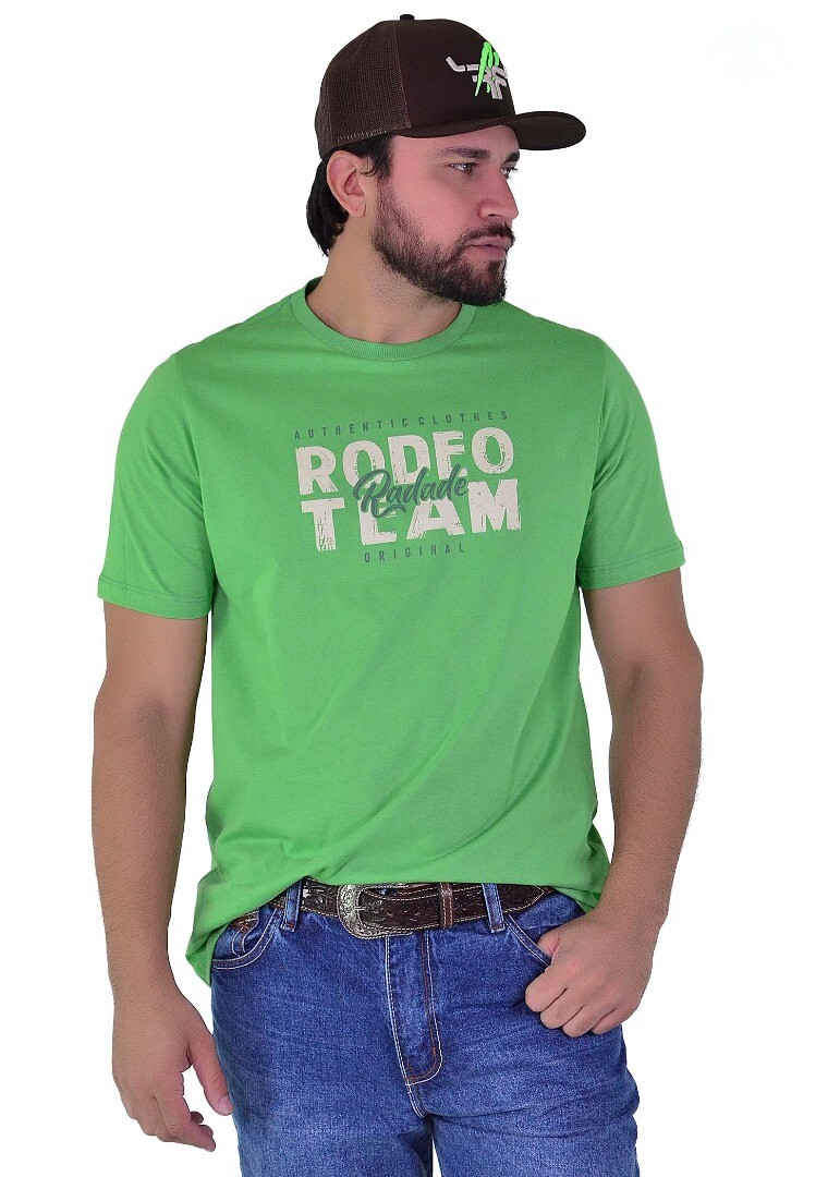 Camiseta Radade Silk cor Verde - 2000