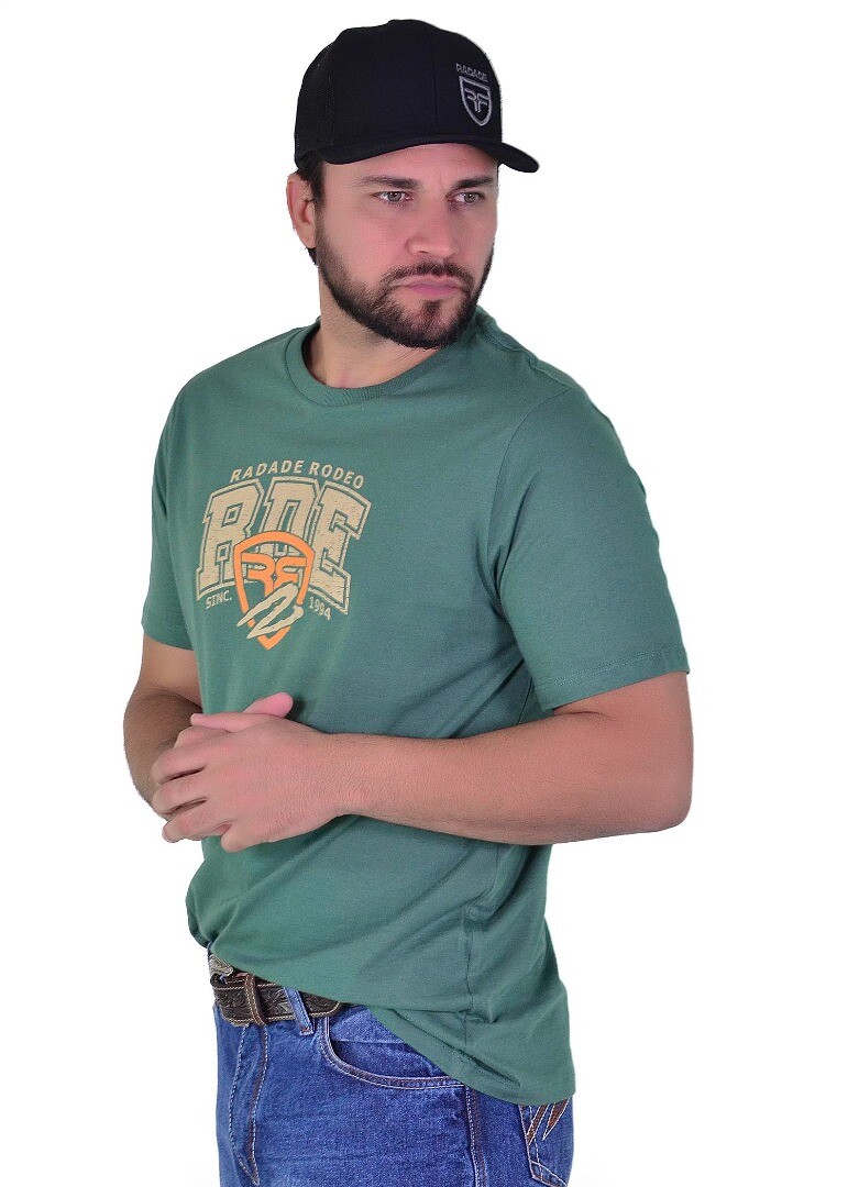 Camiseta Radade Silk cor Verde - 2001