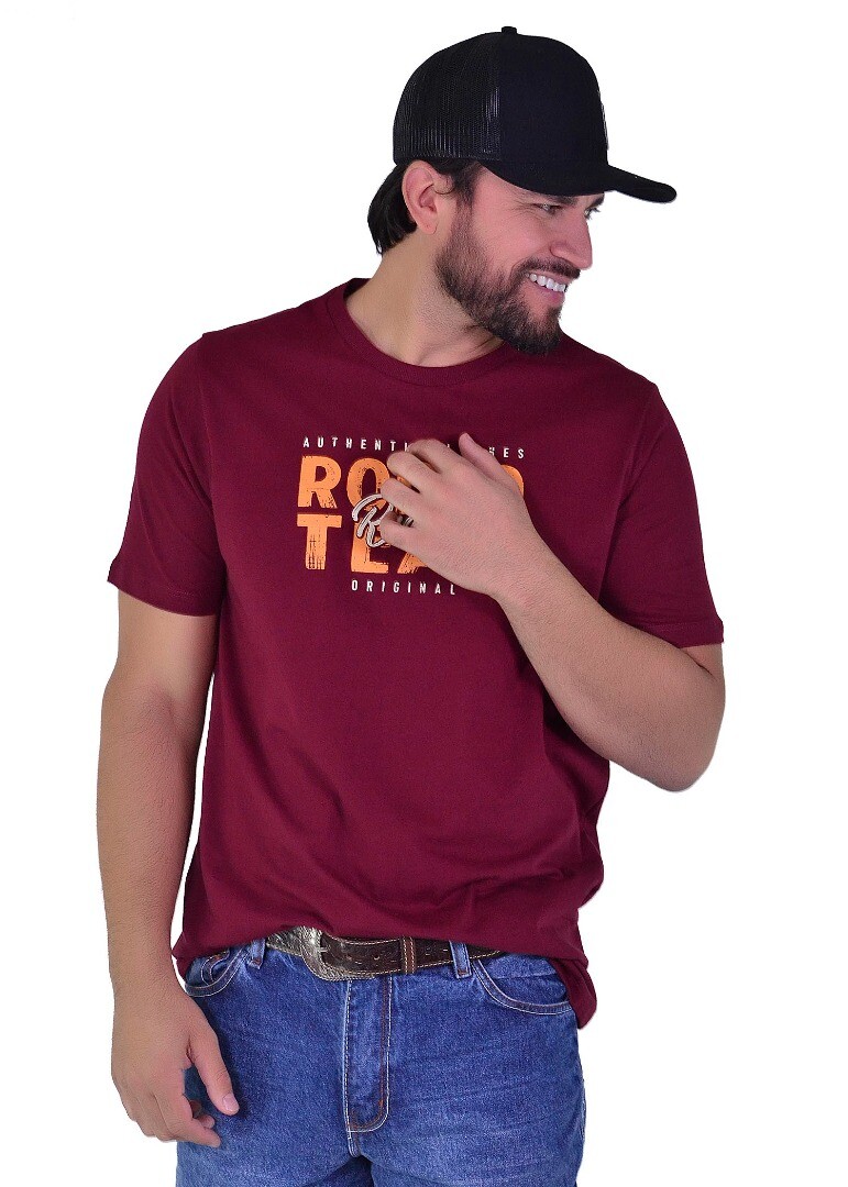 Camiseta Radade Silk cor Vinho - 1998