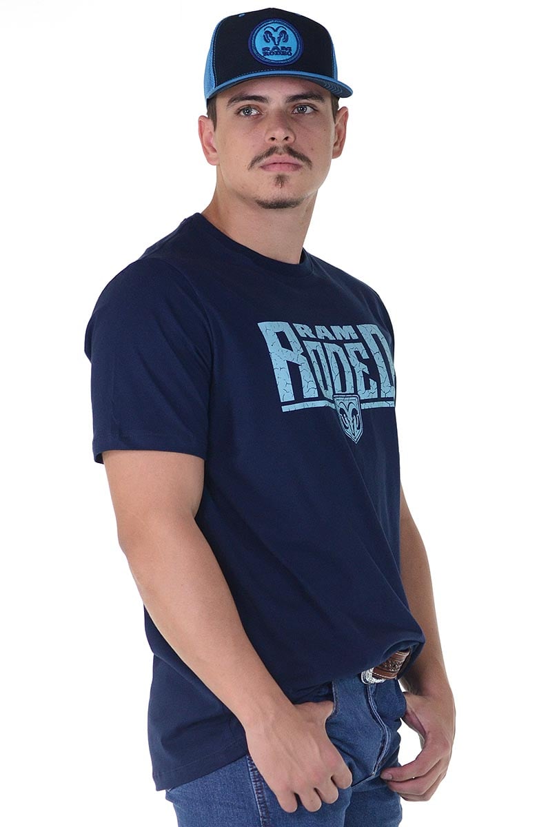 Camiseta RAM Radade Team Silk Marinho - 1023