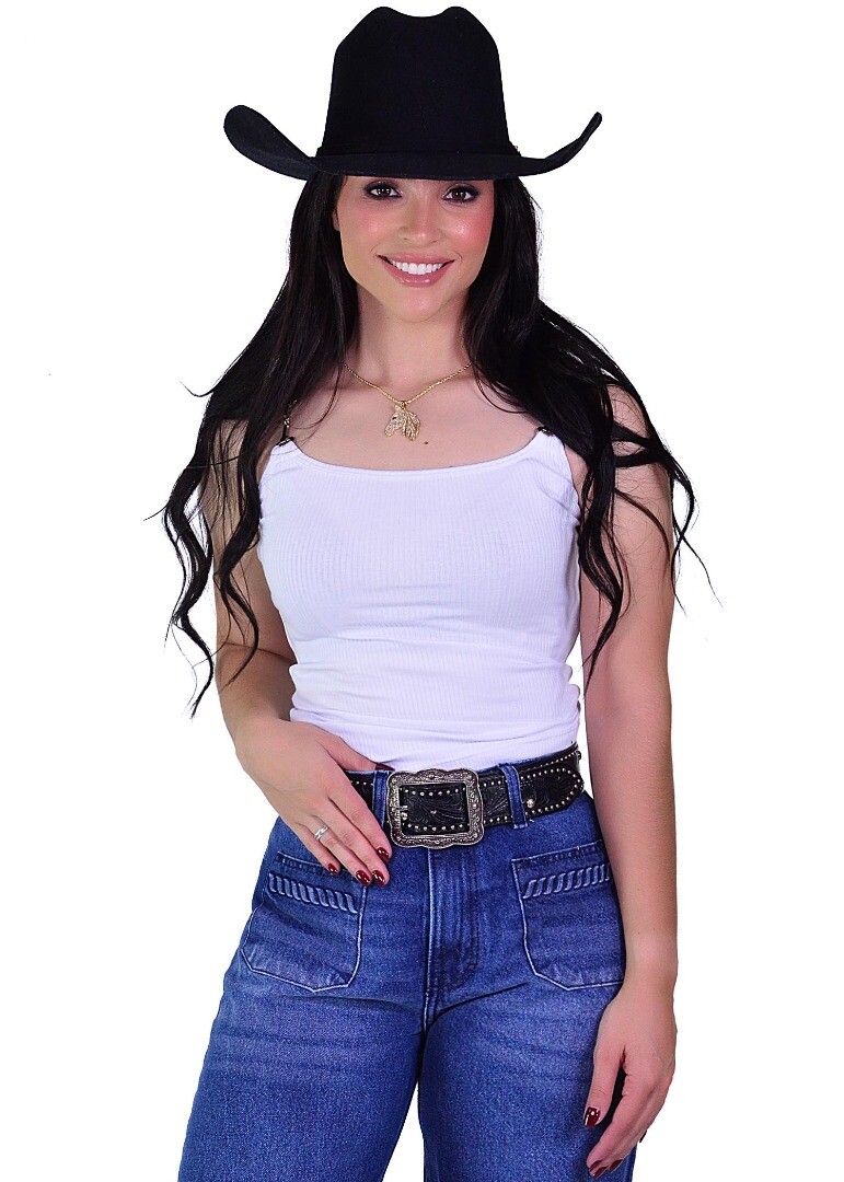 Camiseta Regata Radade Bridão cor Branco - 2163