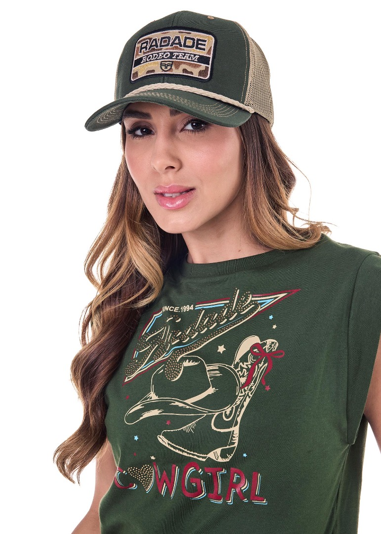 Camiseta Regata Radade RDE cor Verde - 2125