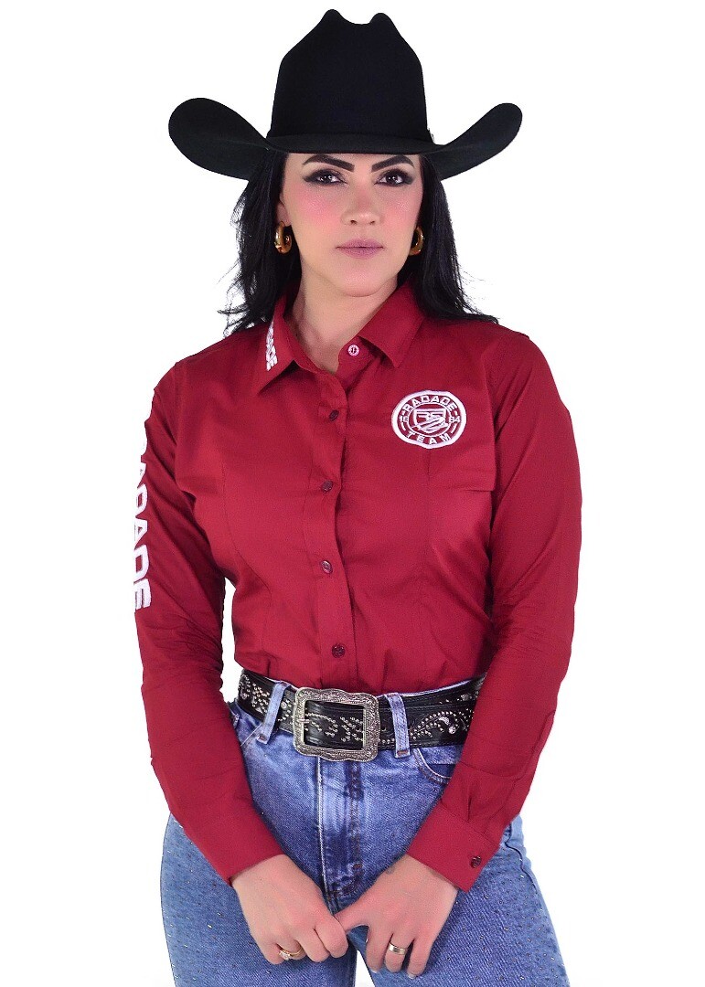 Camisete Manga Longa RDE LIGHT cor Vinho - 1936