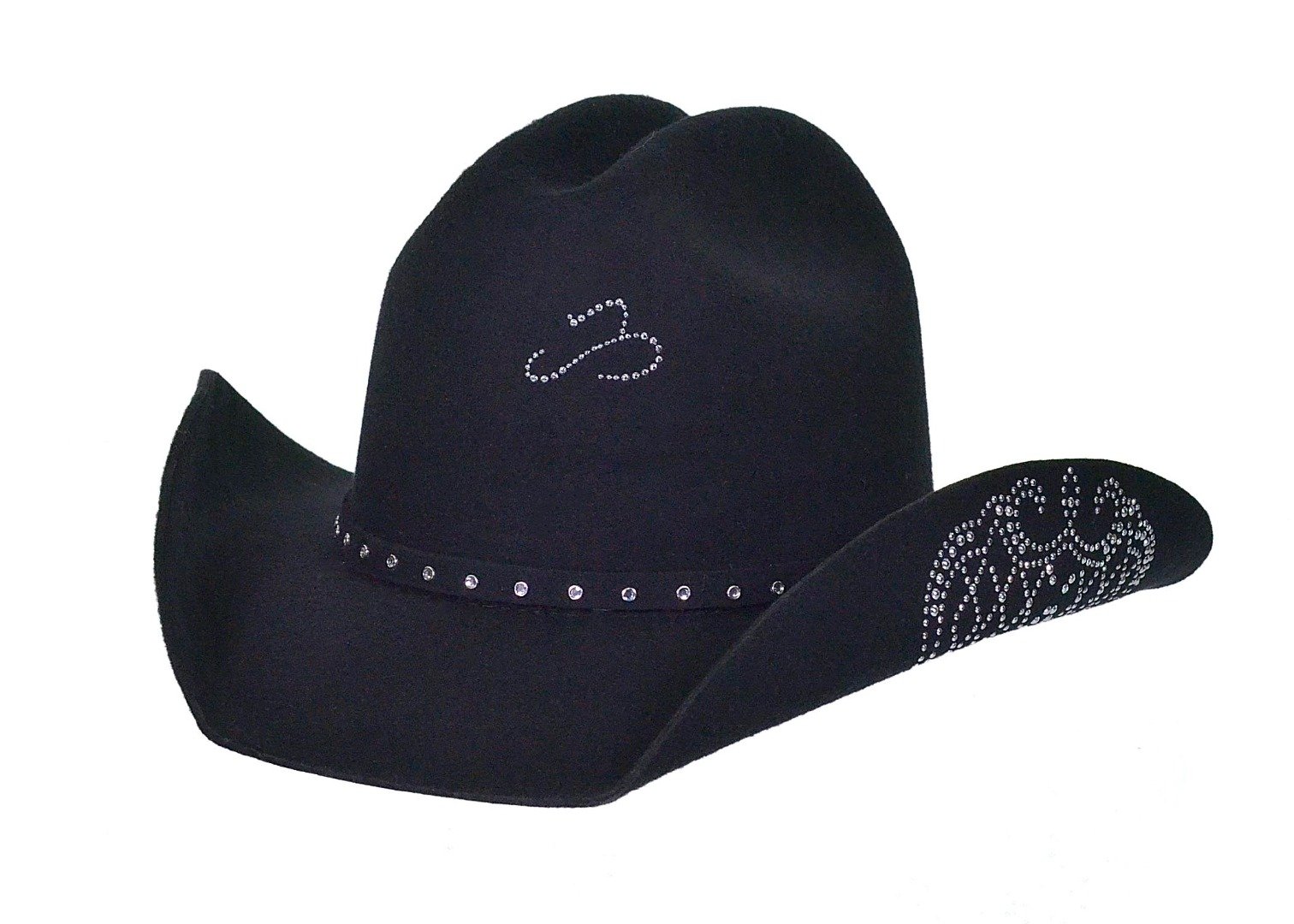Chapéu Pralana Arizona Queen Infantil Preto - Aba 8.5
