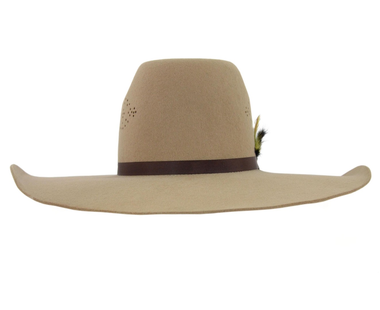 Chapéu Pralana Felt Rendado Camel 30X Feltro