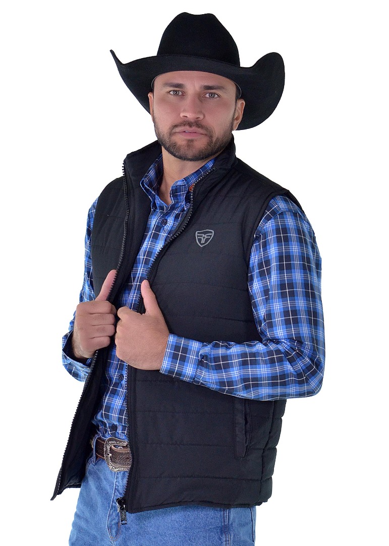 Colete de Nylon Radade Masculino cor Preto - 1755