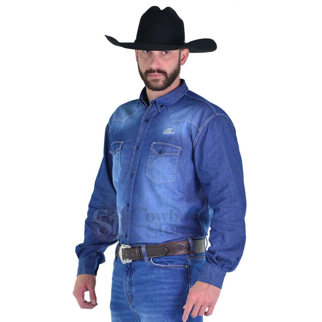 Camisa Masculina Radade Manga Longa SB Jeans 1212