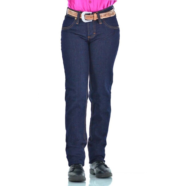 Calça Feminina Infantil Cowboy ST - CI Lycra Azul