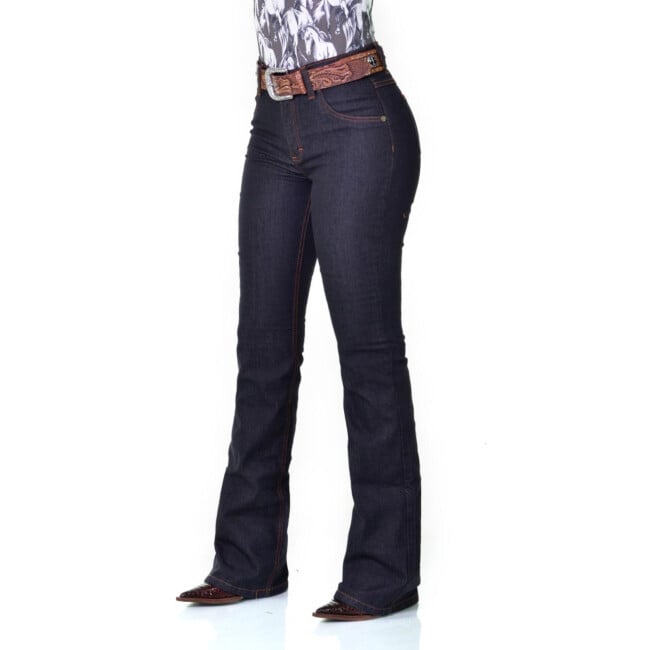 Calça feminina cheap flare preta