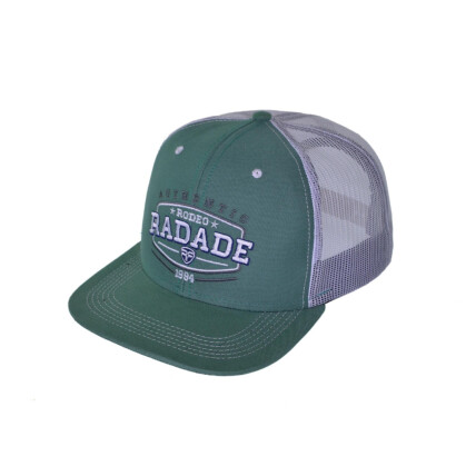 Boné Radade cor Verde com tela Branca - 8237