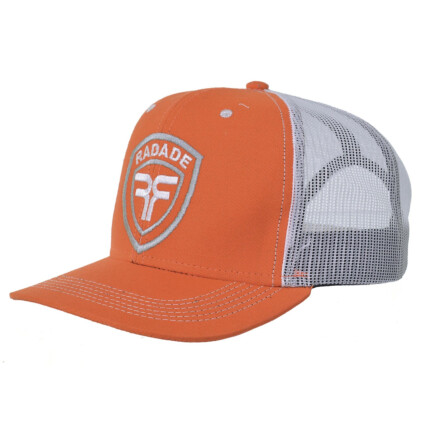 Boné Radade cor Laranja com tela Cinza - 8239