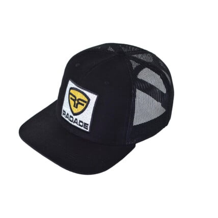 Boné Radade cor preto com lateral em tela preto - 8253