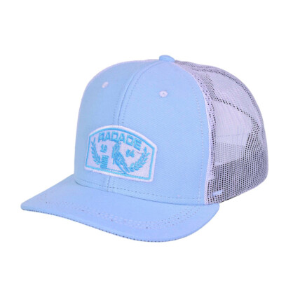 Boné Radade Infantil cor Azul Claro com lateral em Tela de Nylon Branco - 8271