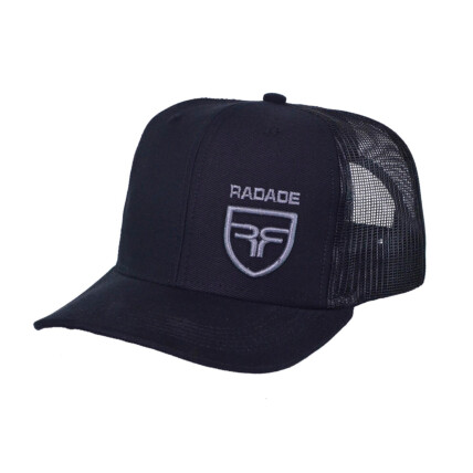 Boné Radade cor preto com lateral em tela preto - 8279